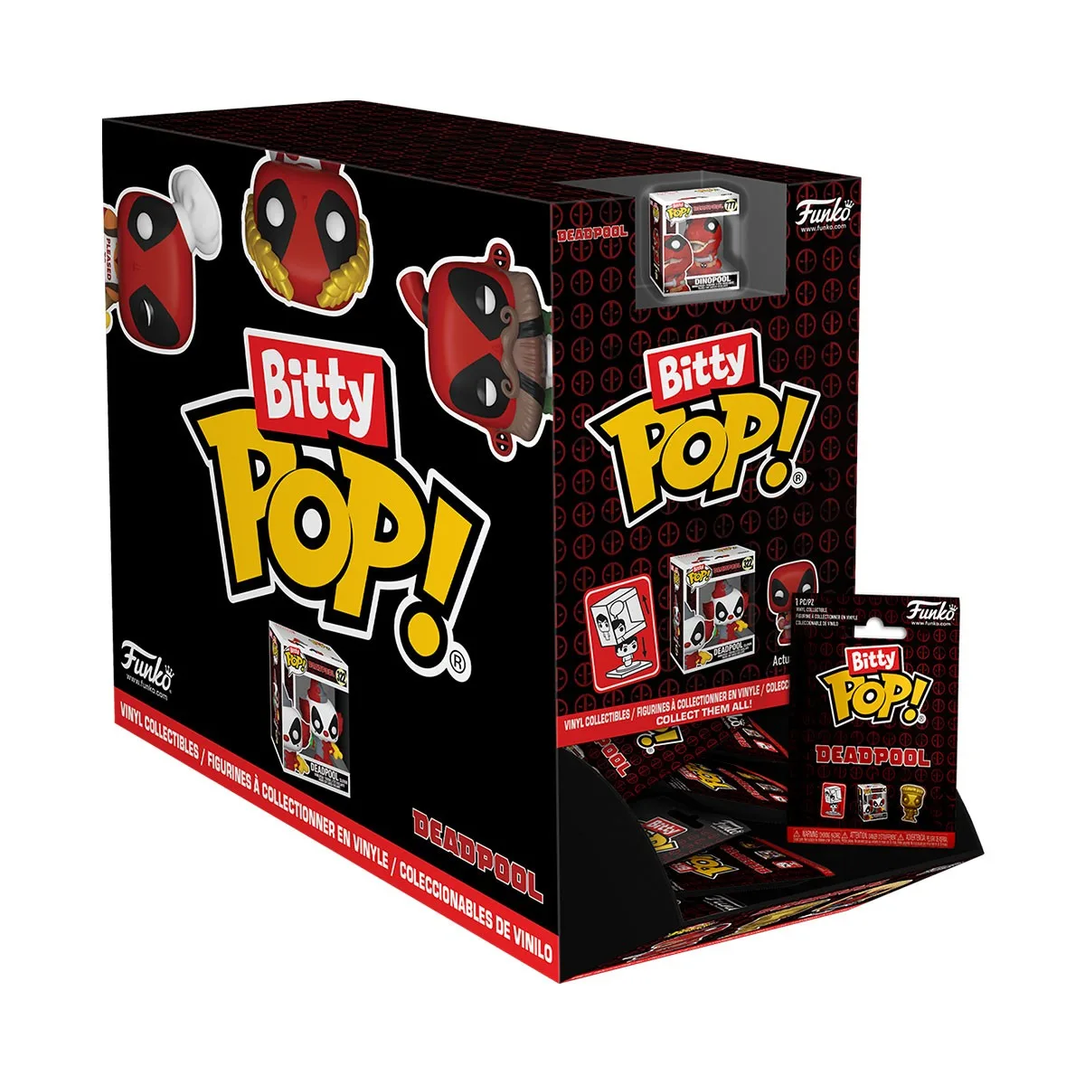 Ігрова фігурка Bitty POP! Funko вініл 2,5 см Дедпул