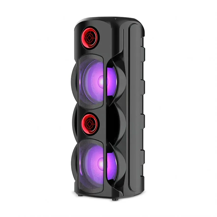 Портативная колонка 30W Bluetooth 4500mAh 775х300х300 мм Черная