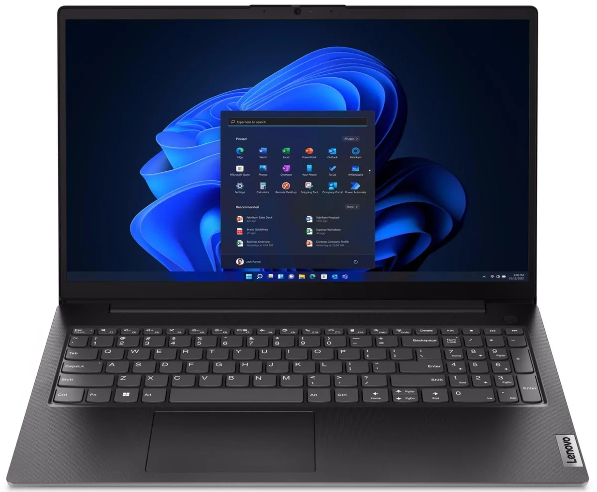 Ноутбук Lenovo V15-G4 15.6" FHD IPS AG, AMD R3-7320U, 8GB, F256GB, UMA, Win11P, чорний
