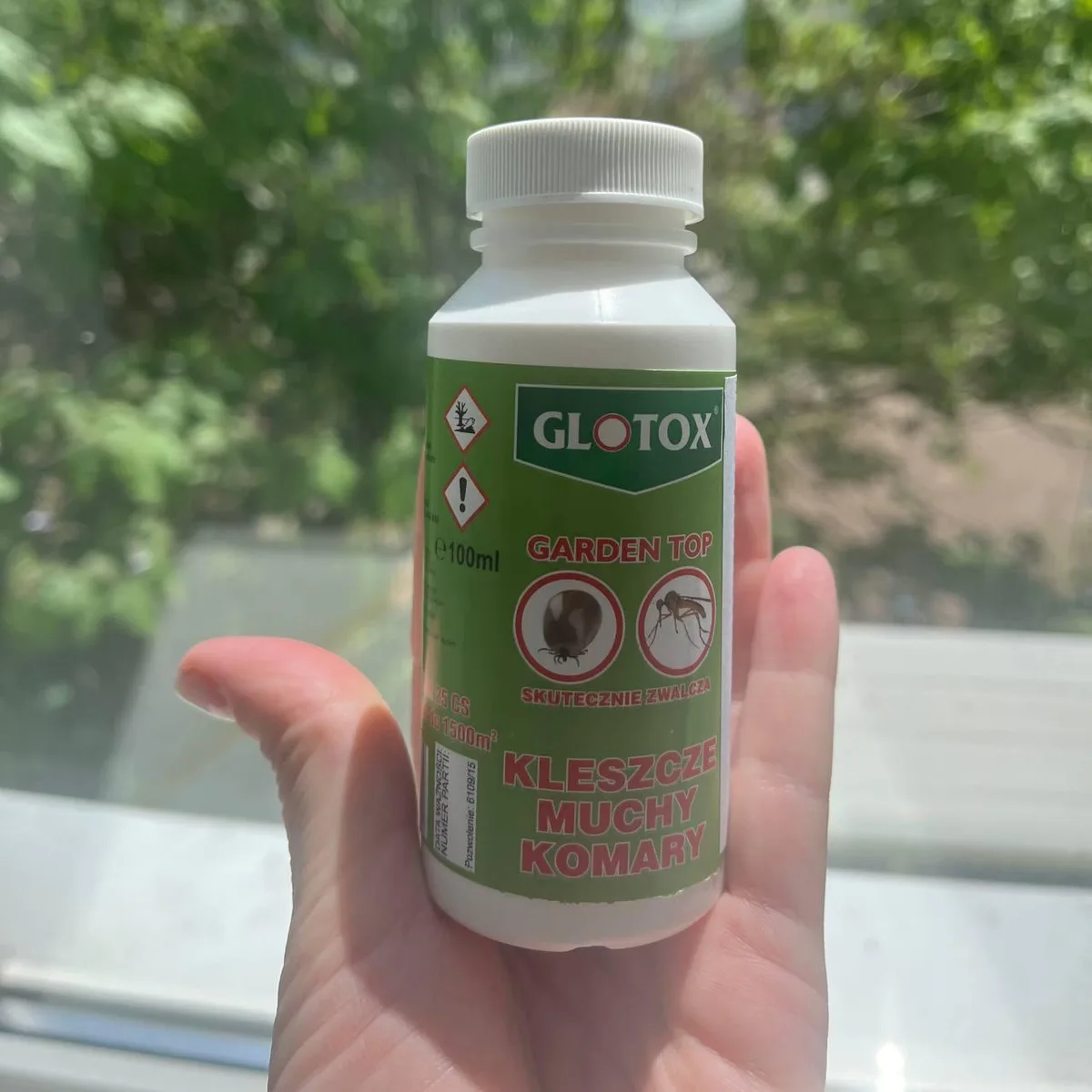 Средство от насекомых Glotox 100 мл для обработки 1500 кв м