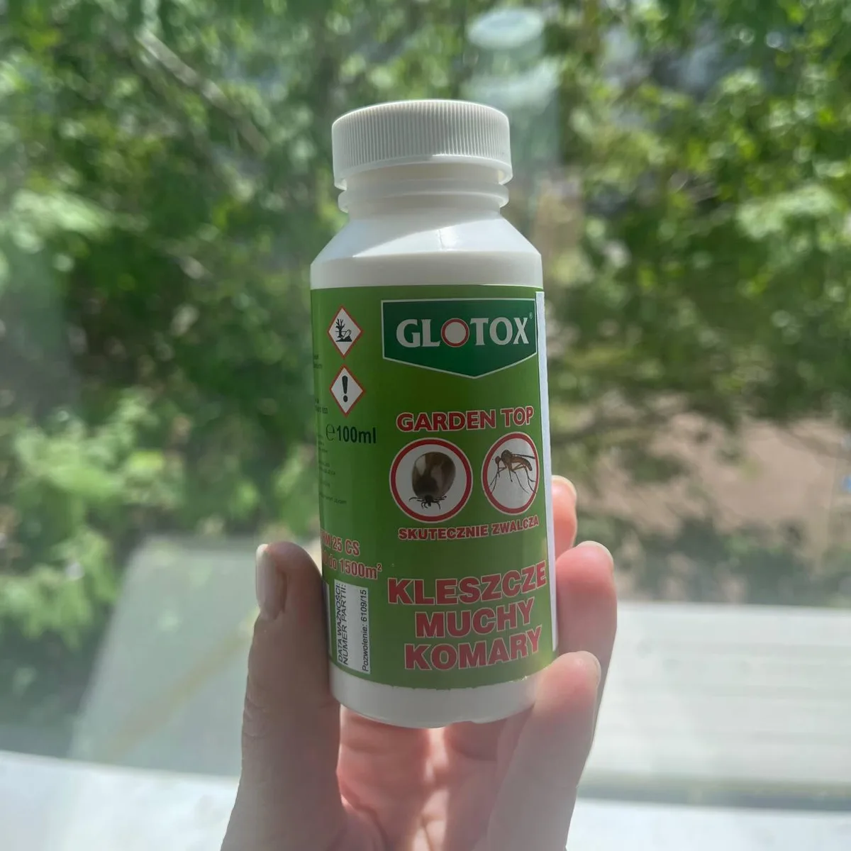 Средство от насекомых Glotox 100 мл для обработки 1500 кв м