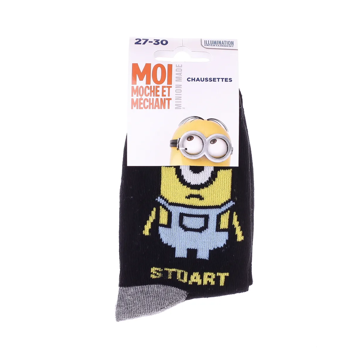 Шкарпетки MINIONS 69% бавовна 31-34 блідо-рожевий