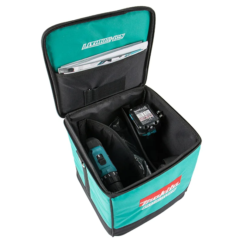 Комплект из двух аккумуляторных инструментов Makita CLX224SA CXT 12В: дрель-шуруповерт DF333D и вертолет TD110D с аккумуляторами