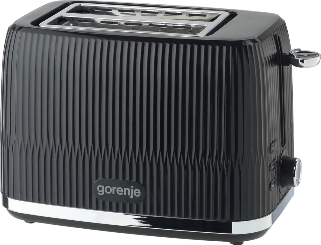 Тостер Gorenje пластик 20,4х24х17,4 см чорний 850 Вт 2 тости 7 режимів обсмажування