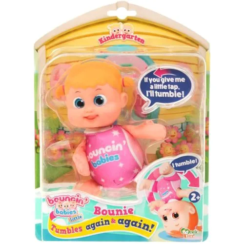 Лялька-пупс Magic Tree Bouncin' Babies кувиркаюча з м'яким тілом 15,5 см різнокольорова
