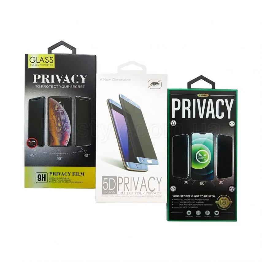 Захисне скло Privacy Apple iPhone 14 Pro Max 0,33 мм чорне