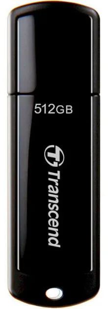 Флешка Transcend 512 ГБ USB 3.1 Пластик Чорна