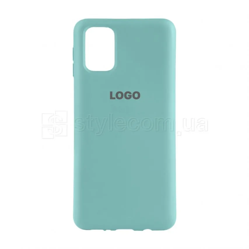 Чохол Silicone для Samsung силіконовий бірюзовий