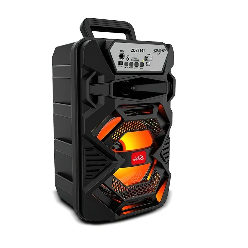 Портативна колонка Bluetooth 12W 186х162х281 мм Чорна
