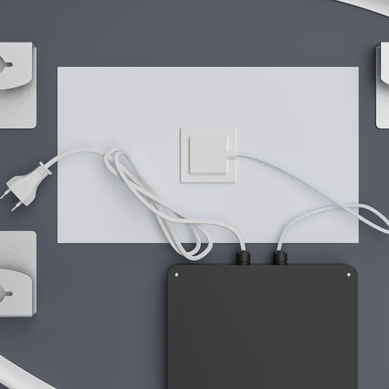 Дзеркало настінне LED MIXXUS DIVERSE MA01 90x60 см без обрамлення