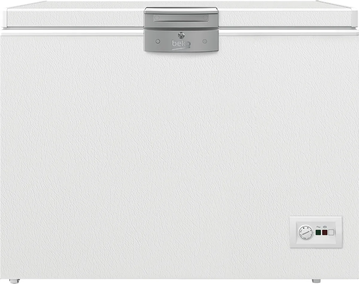 Морозильна камера Beko, 298 л, клас енергоефективності А+, ST, біла.