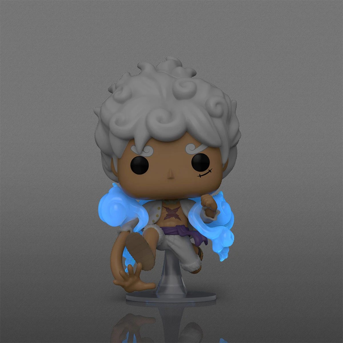 Ігрова фігурка Funko POP! вініл 11,4 см біла Луффі Chase