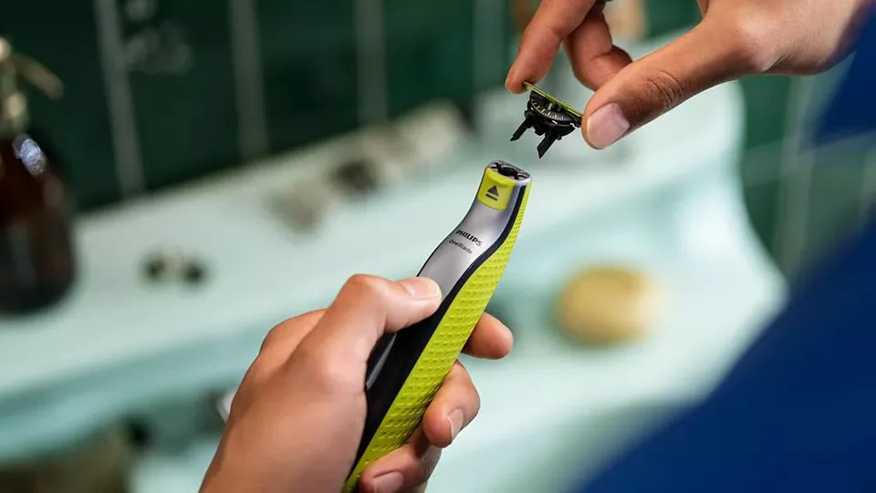 Замінне лезо Philips OneBlade 360 для тримера металеве
