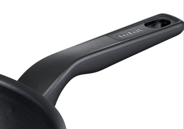 Сковорода ВОК Tefal XL Intense, 28 см, з алюмінію, чорного кольору.