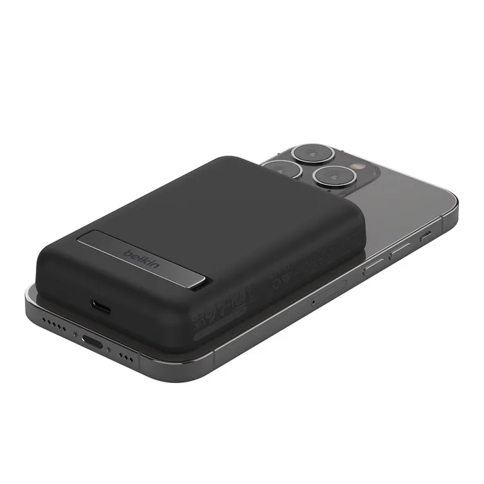 Аккумулятор Power Bank Belkin литий-ионный 5000 мАч черный Magnetic
