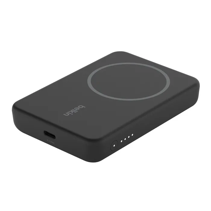 Аккумулятор Power Bank Belkin литий-ионный 5000 мАч черный Magnetic