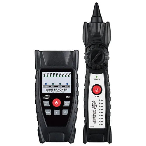 Кабельний тестер Benetech GT67 цифровий 9 В мідний 1 км 140 г