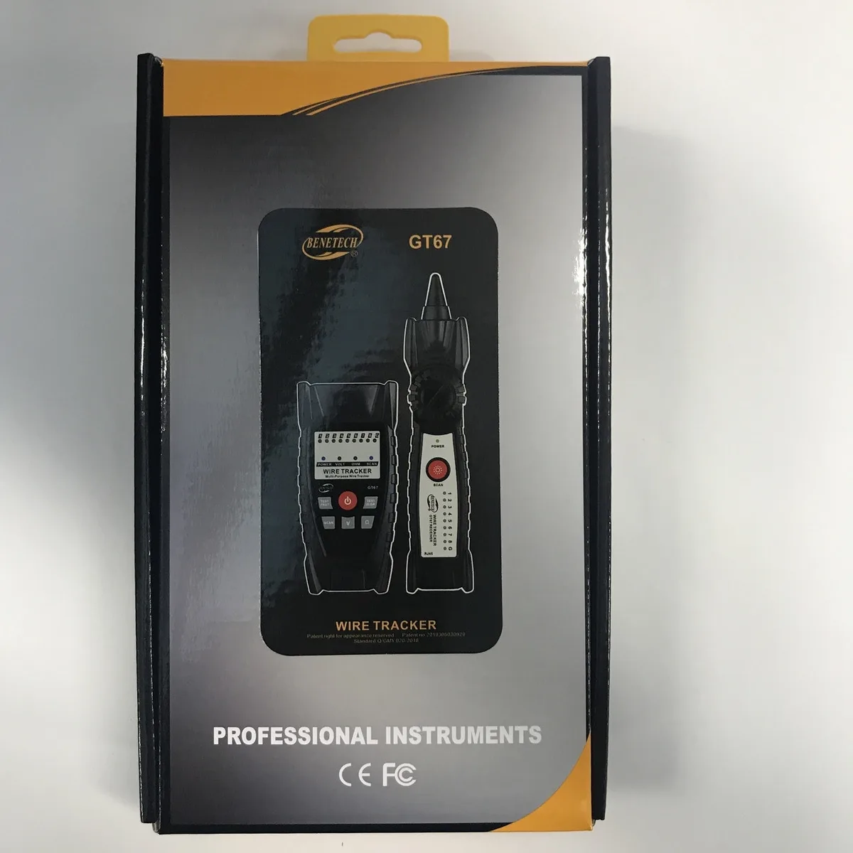 Кабельный тестер Benetech GT67 цифровой 9 В медный 1 км 140 г