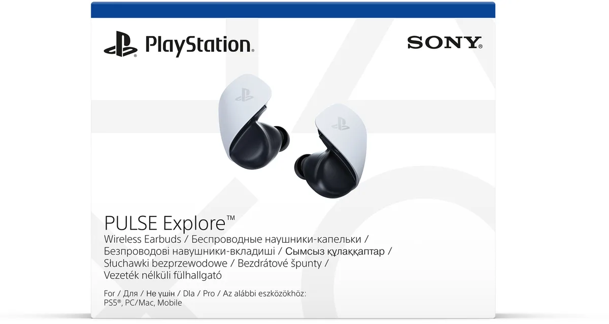 Гарнітура PlayStation PULSE Explore, WL, White