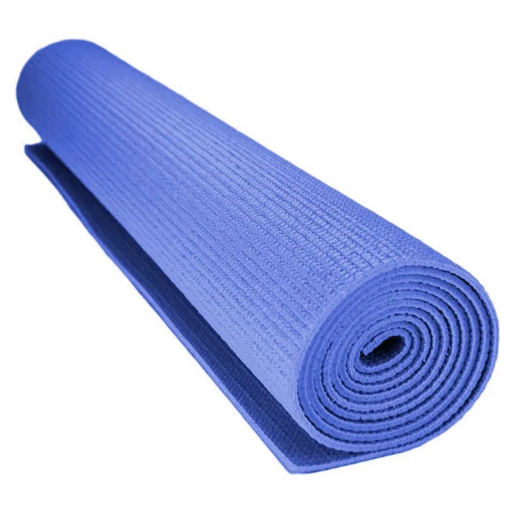 Килимок для йоги Active Point PVC 173х61х0,6 см Синій