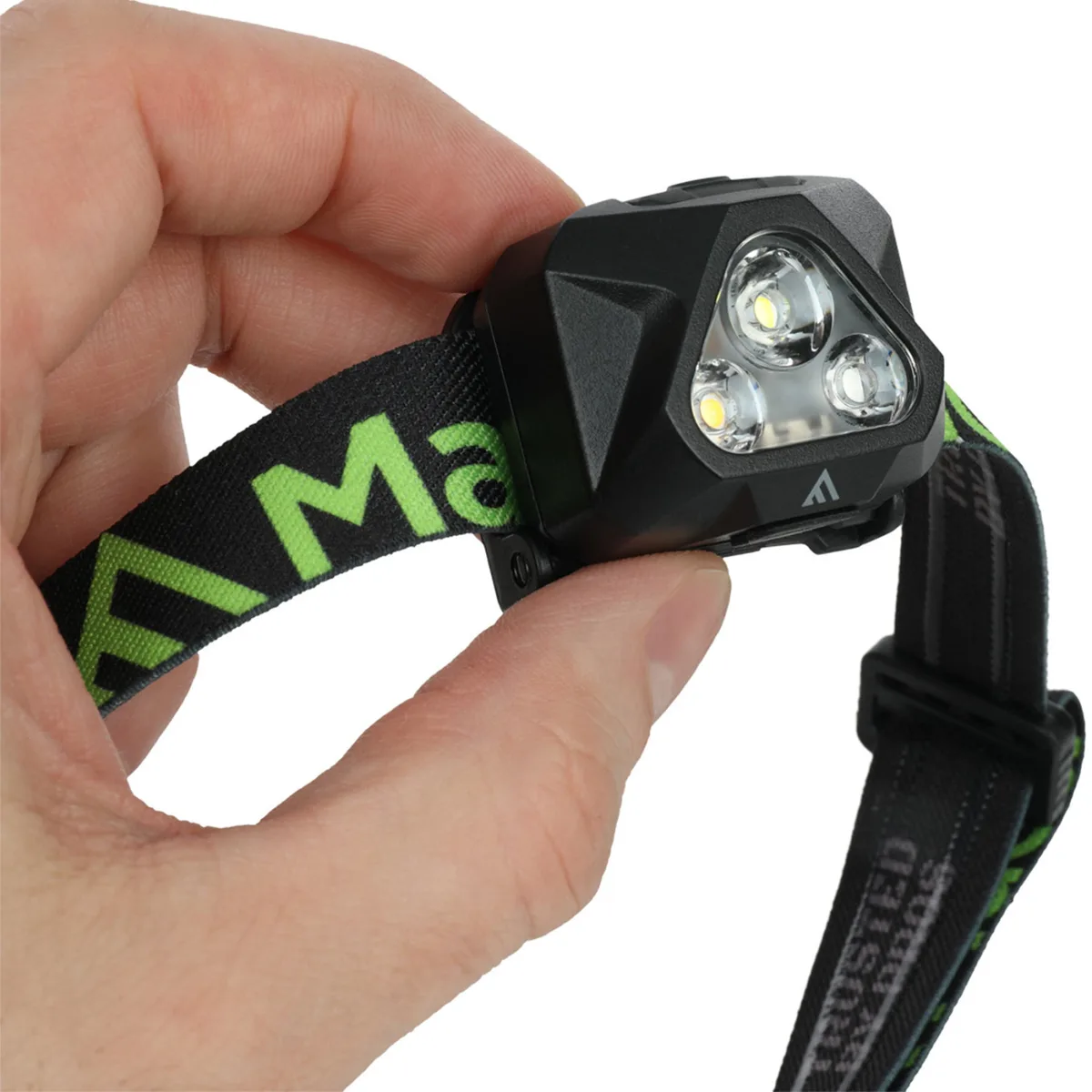 Ліхтар налобний Mactronic Cree XP-G2 430 Лм USB-C Білий/Червоний