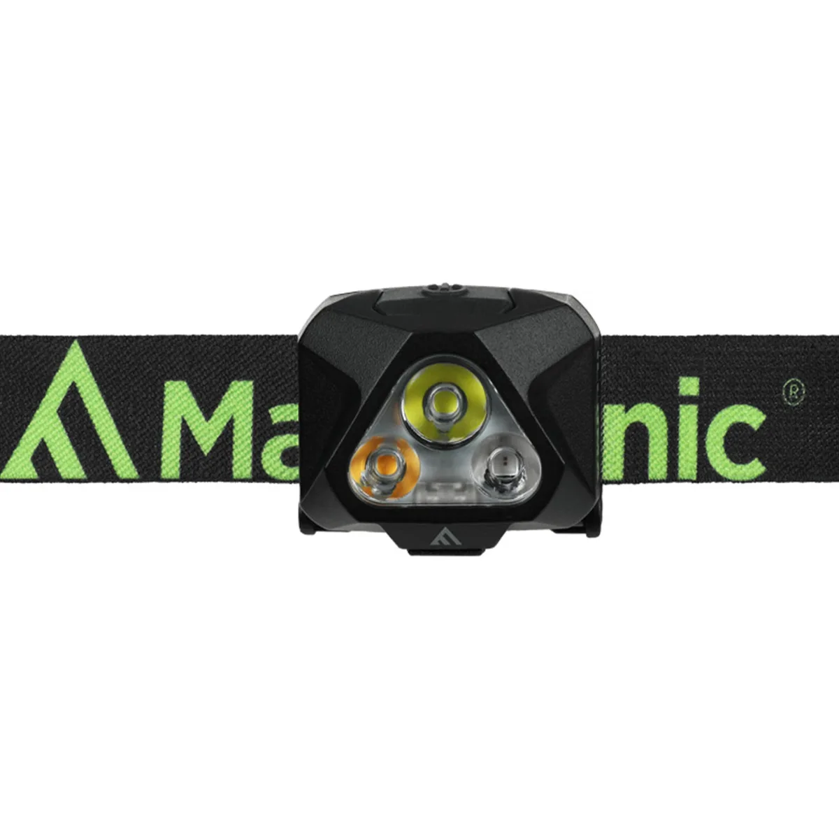 Ліхтар налобний Mactronic Cree XP-G2 430 Лм USB-C Білий/Червоний