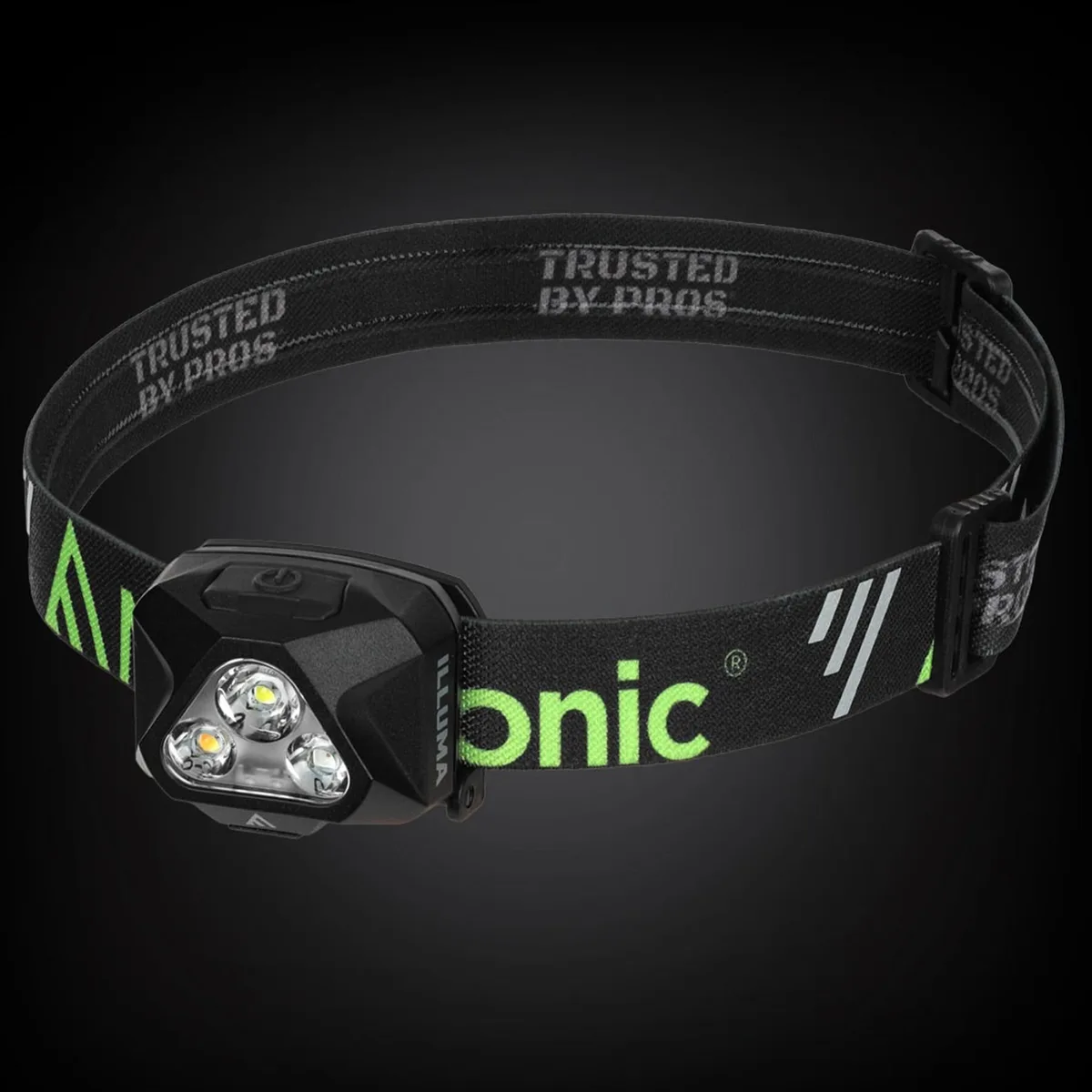 Ліхтар налобний Mactronic Cree XP-G2 430 Лм USB-C Білий/Червоний