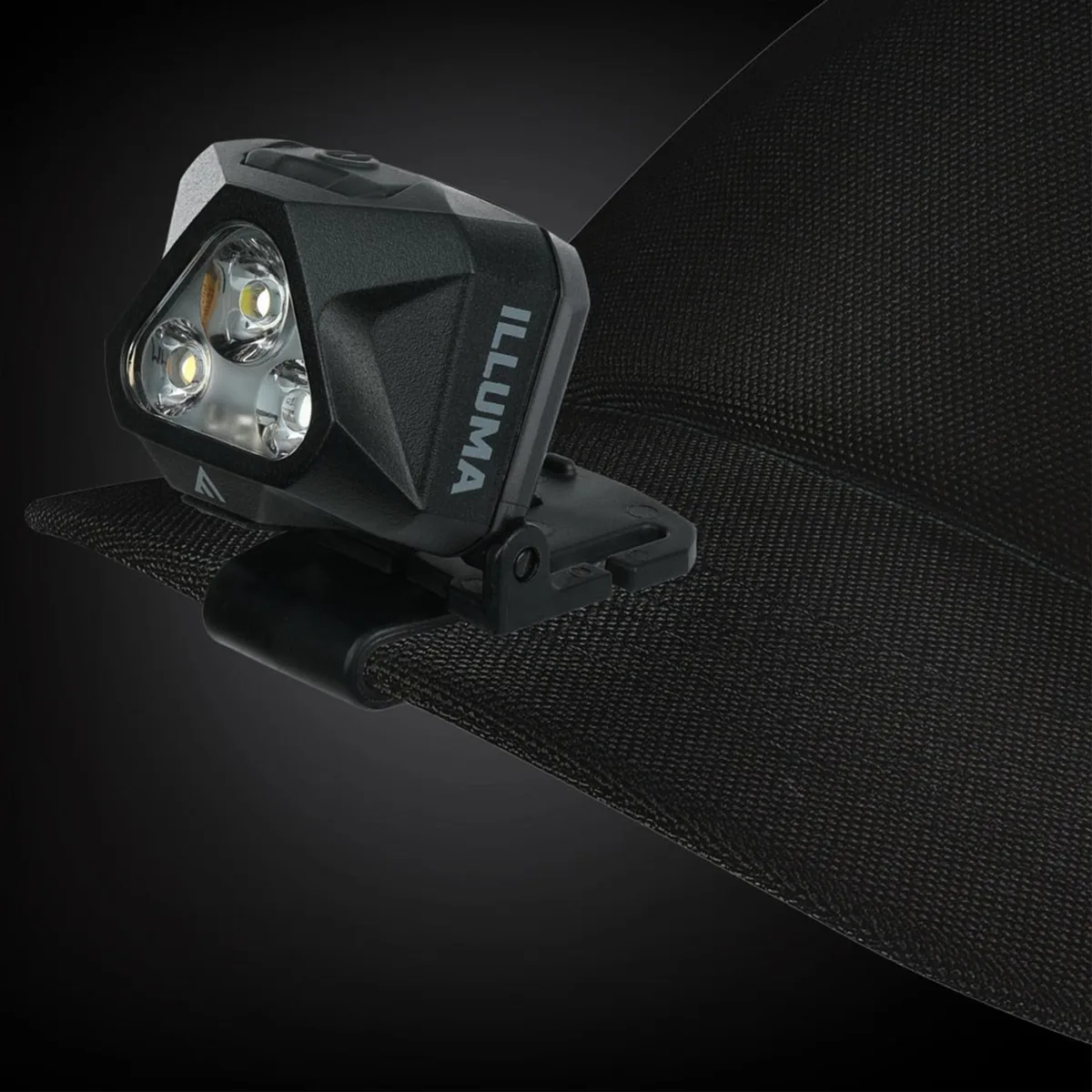 Ліхтар налобний Mactronic Cree XP-G2 430 Лм USB-C Білий/Червоний