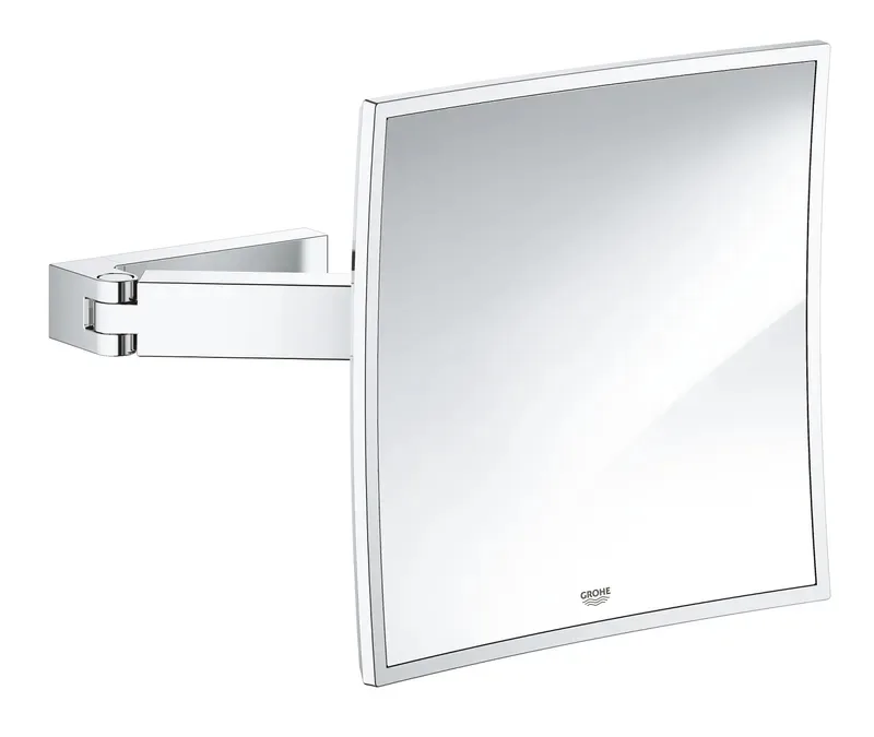 Косметичне дзеркало Grohe 224х200 мм латунь глянцеве