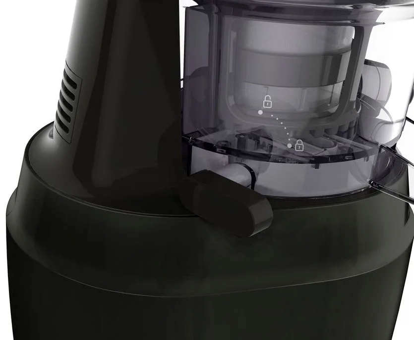 Соковижималка шнекова Tefal пластик 39,1х26,8х32 см чорна червона