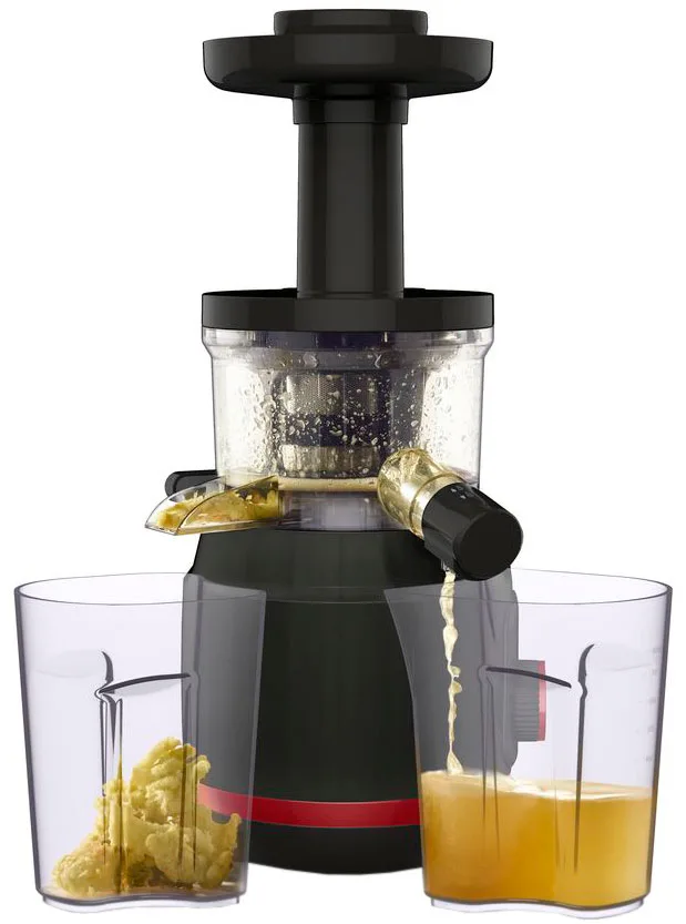Соковижималка шнекова Tefal пластик 39,1х26,8х32 см чорна червона
