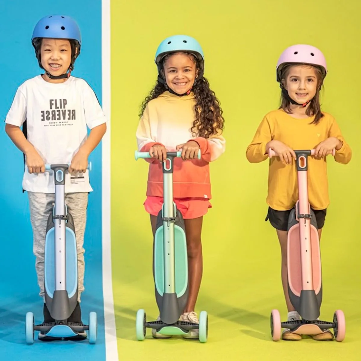 Самокат Yvolution YGlider NUA зеленый