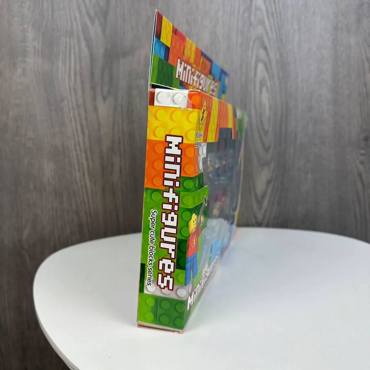 Фигурки LEGO Майнкрафт 12 шт пластик 26х18х4 см разные цвета