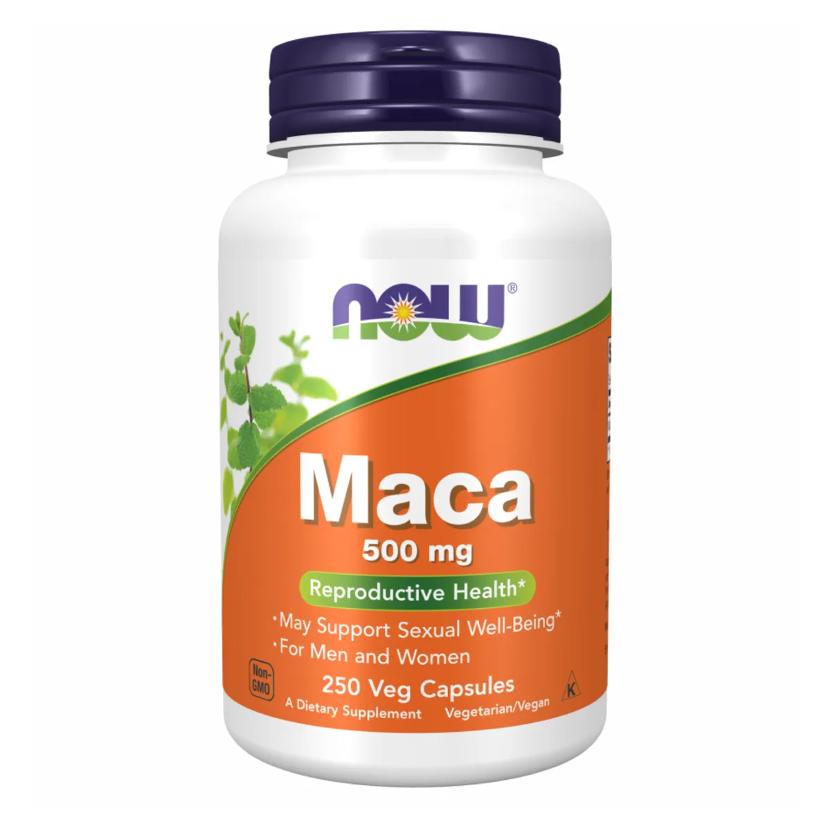 Мака 500 мг Now Foods вегетарианские капсулы 250 шт без ГМО