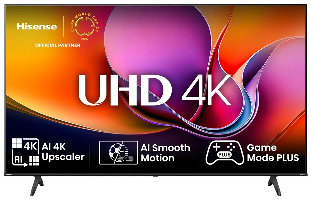 LED-телевізор Hisense 43 дюйми UHD чорний