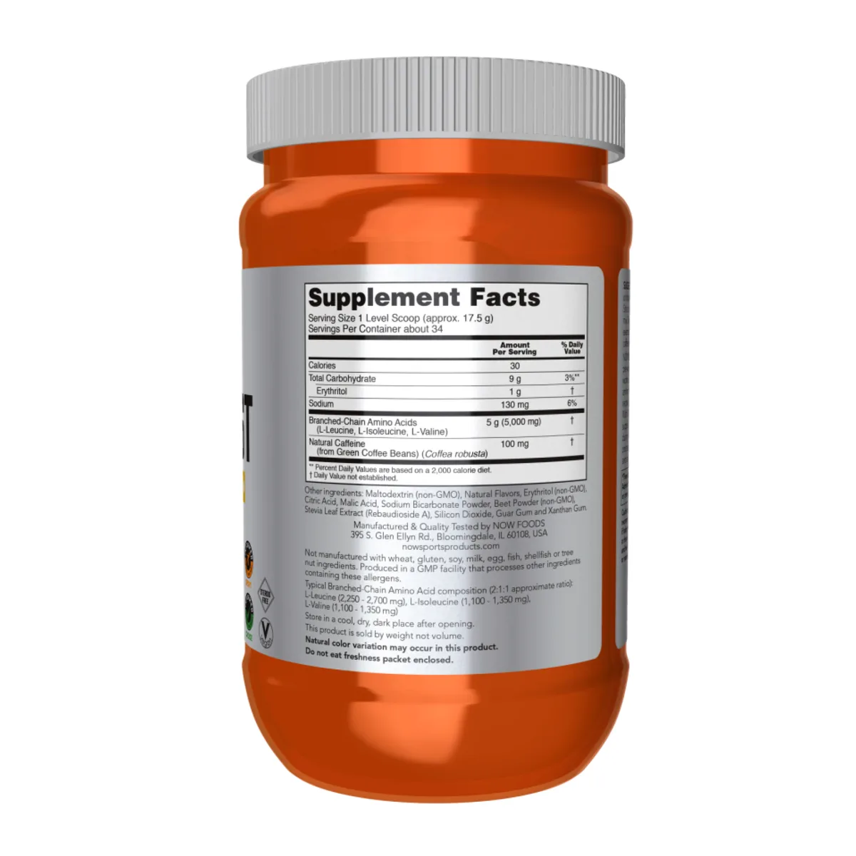 BCAA Blast Powder 600 г Порошок тропічний Punch з кофеїном