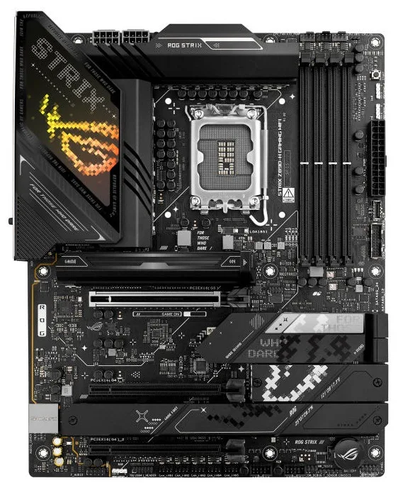 Материнская плата ASUS ROG STRIX Z890-H GAMING WIFI s1851 Z890 4xDDR5 M.2 HDMI DP Wi-Fi BT ATX