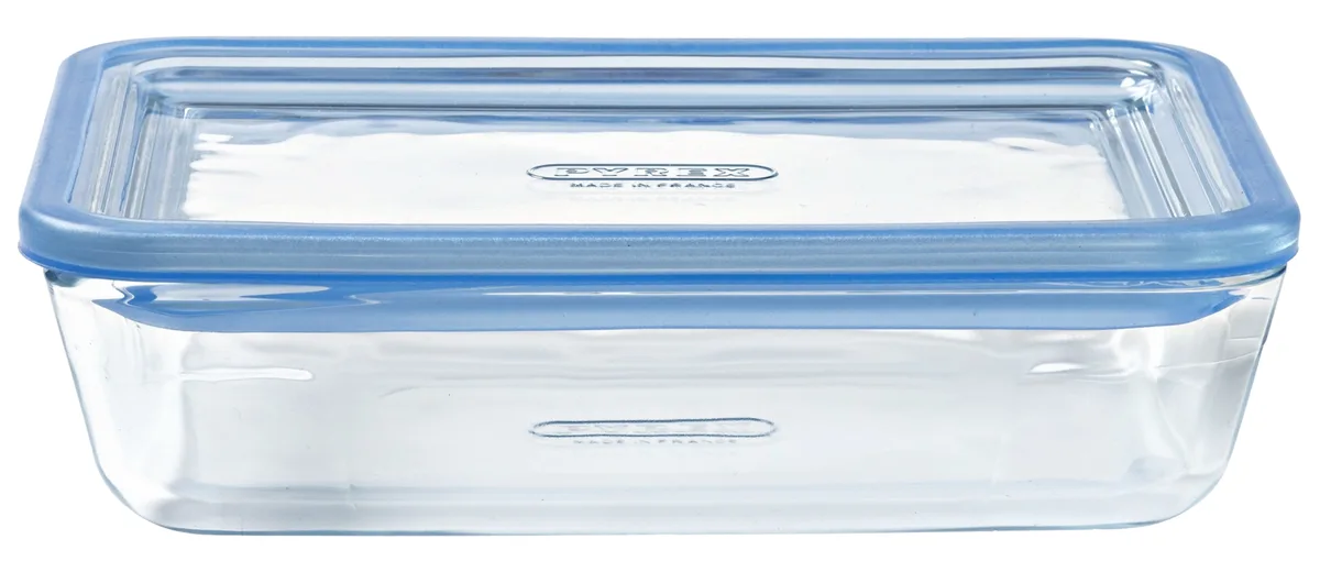 Форма для запікання Pyrex боросилікатне скло 19x14x5 см з кришкою