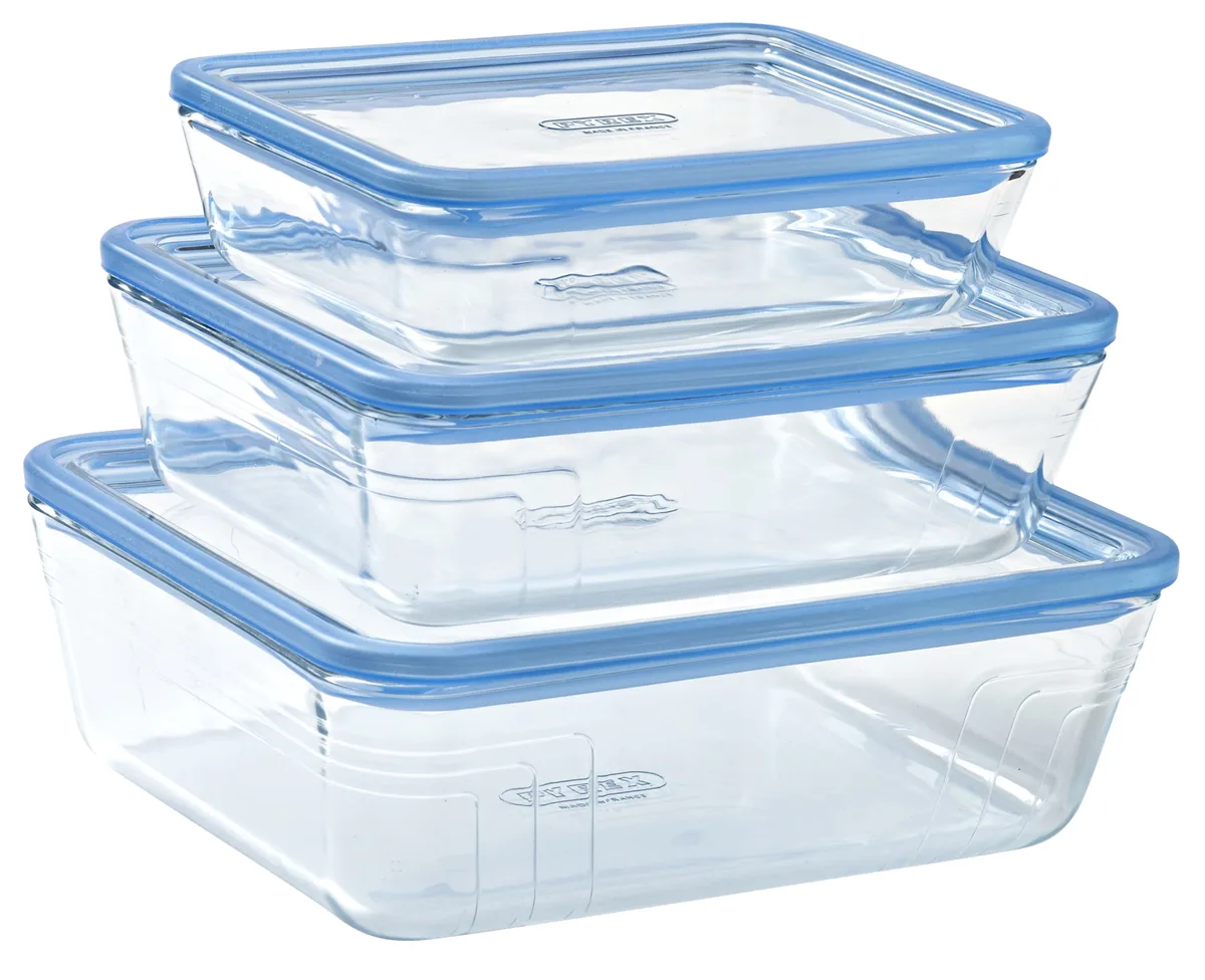 Форма для запікання Pyrex боросилікатне скло 19x14x5 см з кришкою