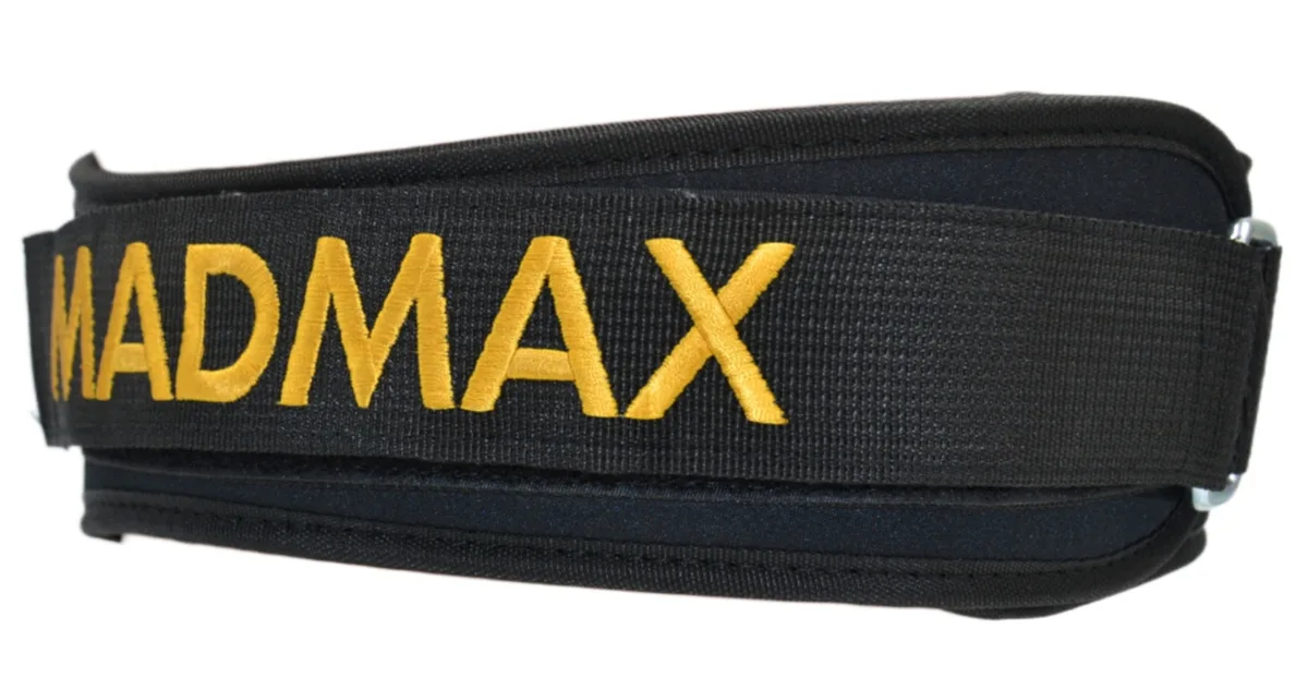 Пояс для важкої атлетики MadMax неопреновий XS чорний