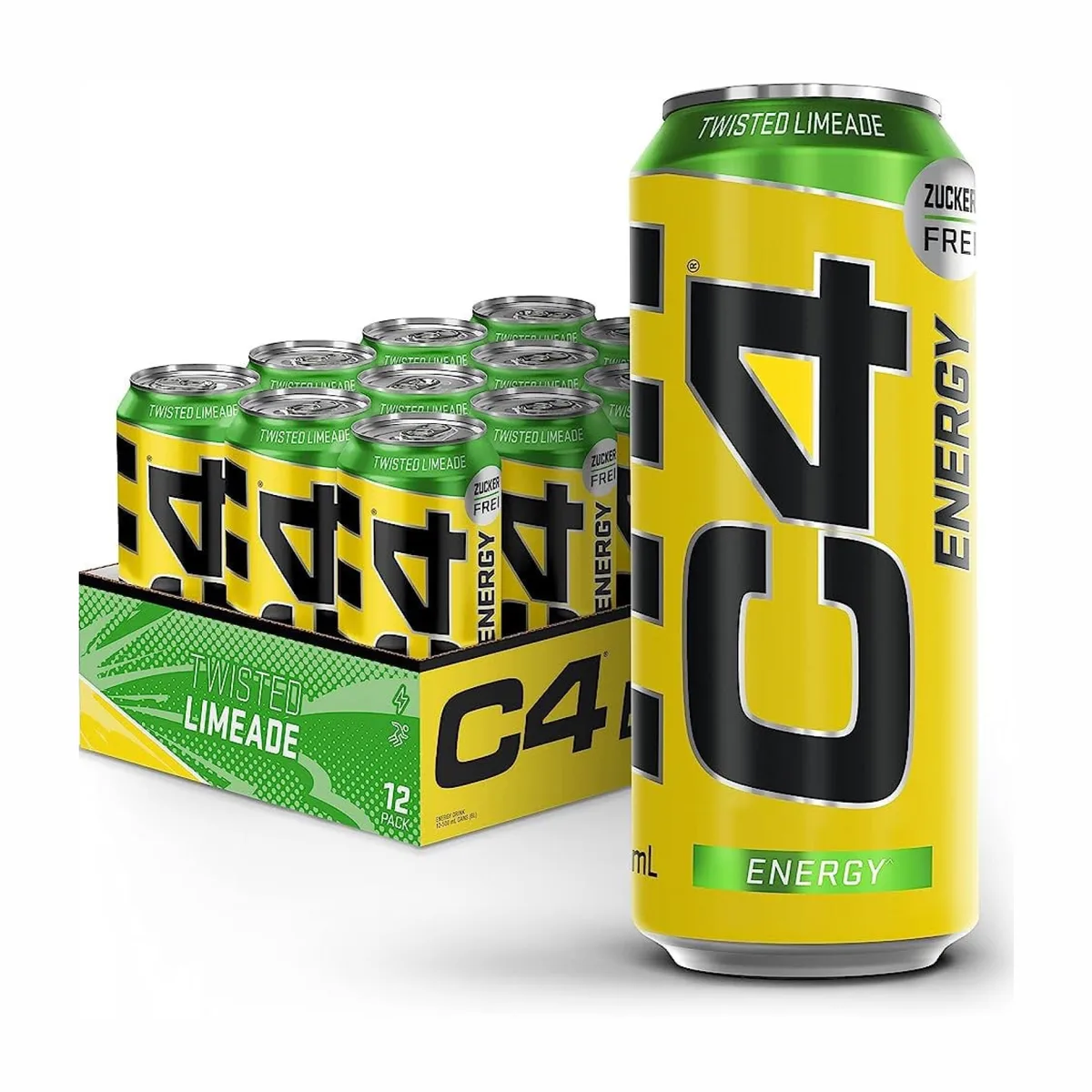 C4 Cellucor Напій з низькою калорійністю 500 мл х 12 шт Лайм Твістед