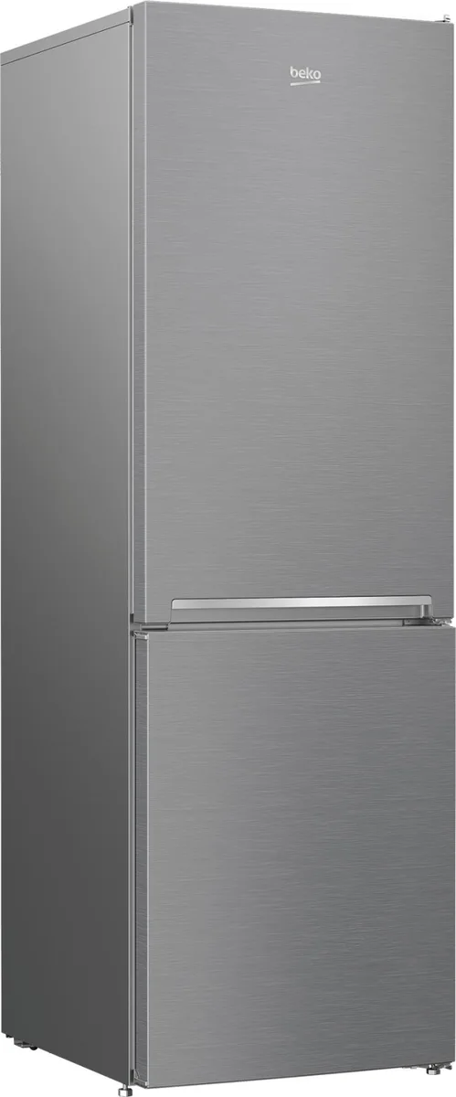 Холодильник Beko з нижнім морозильником 324 л No Frost для сім'ї з нержавіючої сталі морозильник 2дв.