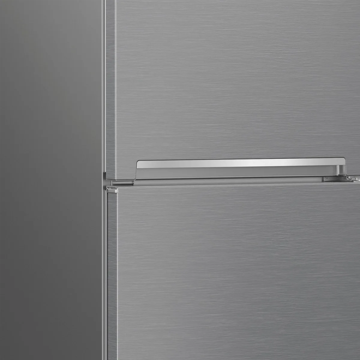 Холодильник Beko з нижнім морозильником 324 л No Frost для сім'ї з нержавіючої сталі морозильник 2дв.