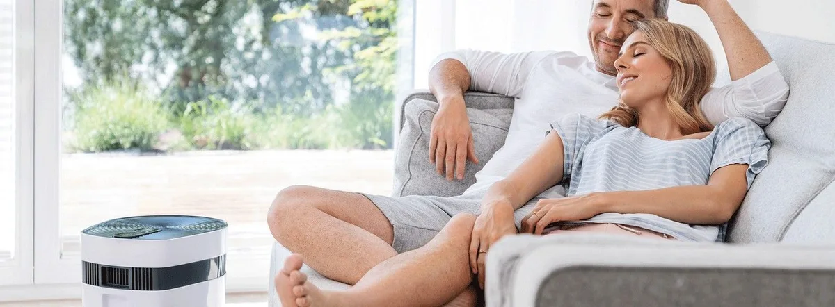 Очисник повітря Beurer Maremed, 50 м2, 150 м3/год, з дисплеєм, 2-ступенева фільтрація + 1 водяний, створення морського клімату.
