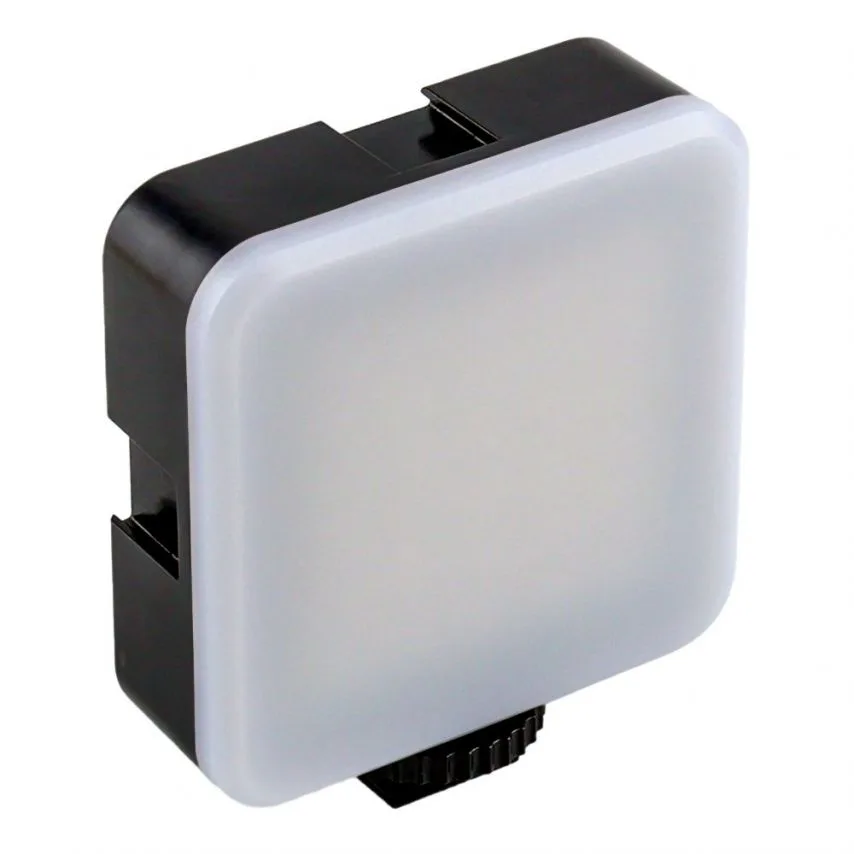 LED лампа монопод 7W з мікрофоном чорна