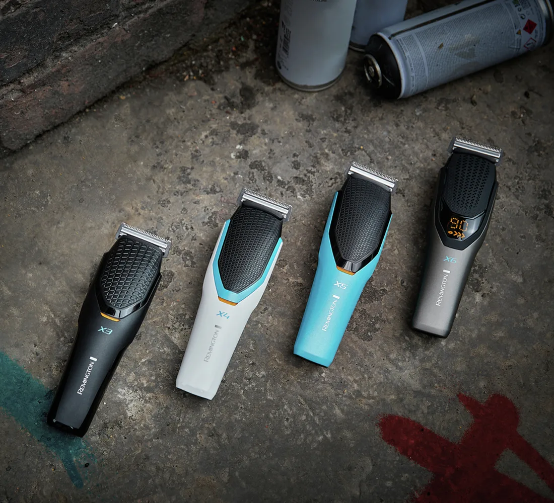 Машинка для стрижки Remington Нержавеющая сталь 3-24 мм Черная