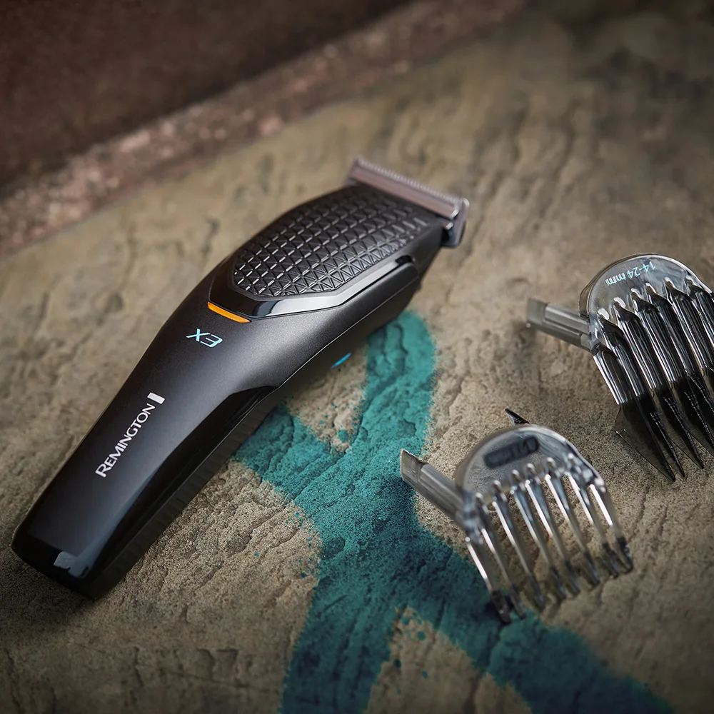 Машинка для стрижки Remington Нержавеющая сталь 3-24 мм Черная