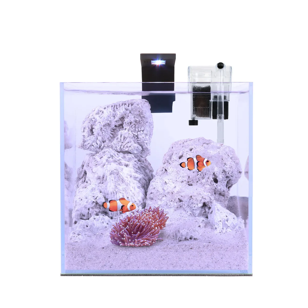 Акваріумний набір AquaLighter Nano Marine 15 л Скло 25х25 см