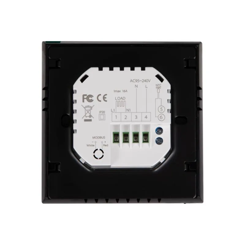 Тижневий термостат Thermo Alliance BHT-3000-GBLW WiFi 16A NTC 86х26х86 мм ABS