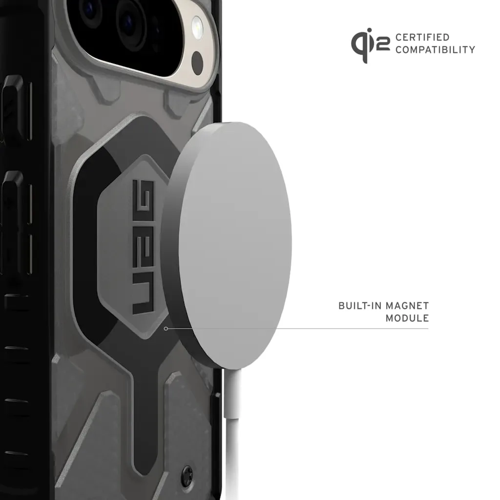 Чохол UAG для Google Pixel 10 Pro, Pathfinder Clear MagSafe, Ash